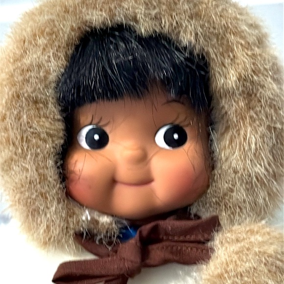 Vintage 🤷🏻‍♀️Kipmick Eskimo Doll - Picture 1 of 6